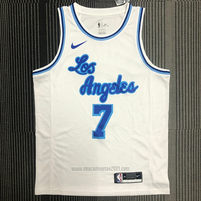 Camiseta Los Angeles Lakers Carmelo Anthony #7 Classic 2019-20 Blanco
